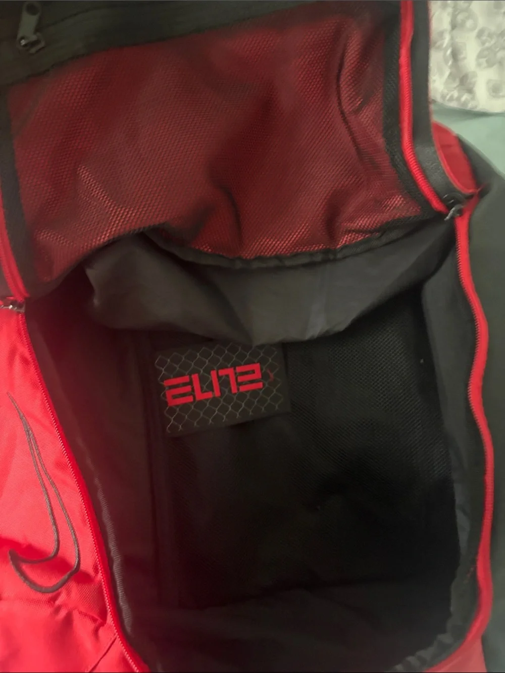 Nike Elite Red and Black Backpack